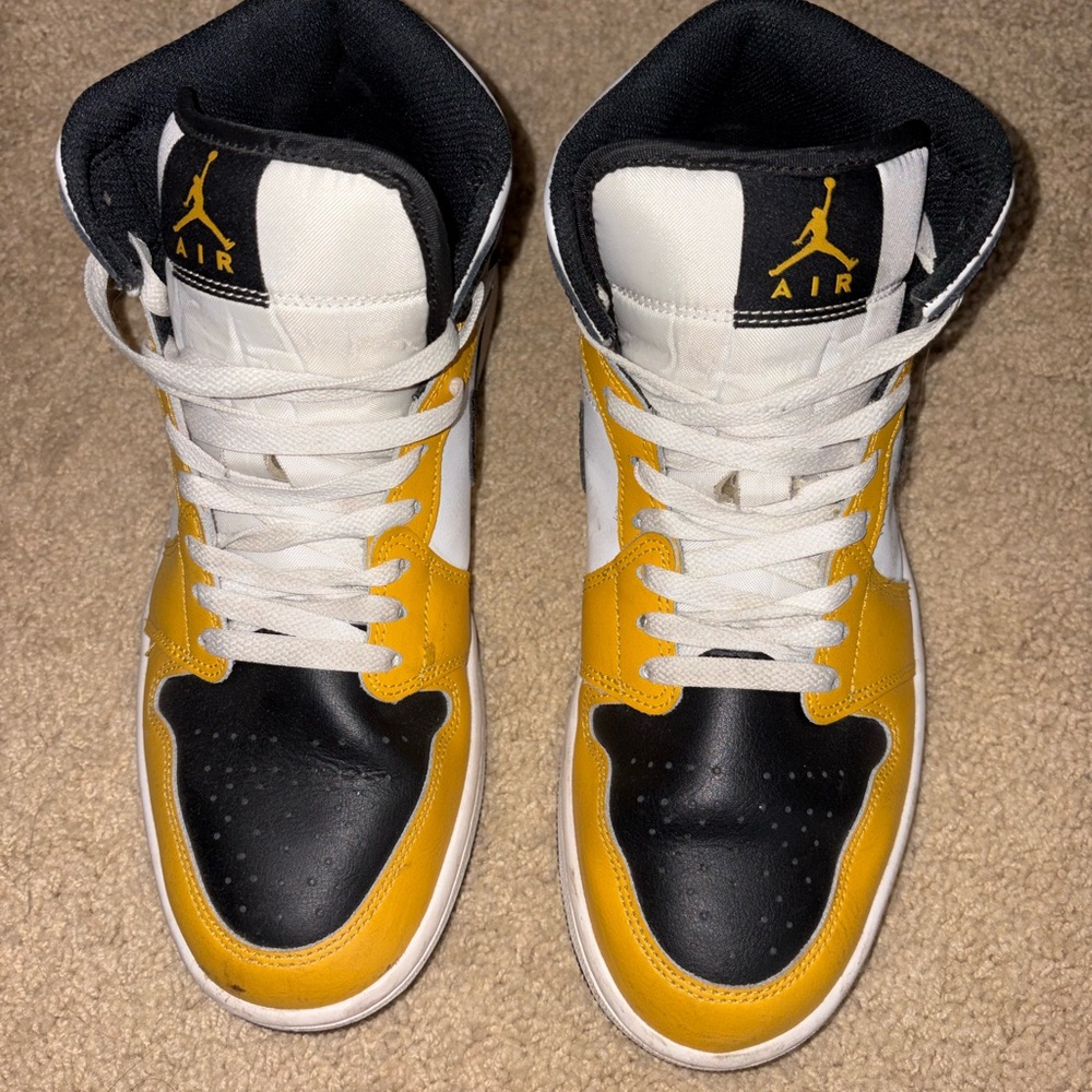 Jordan Sneakers with Black and White Accents